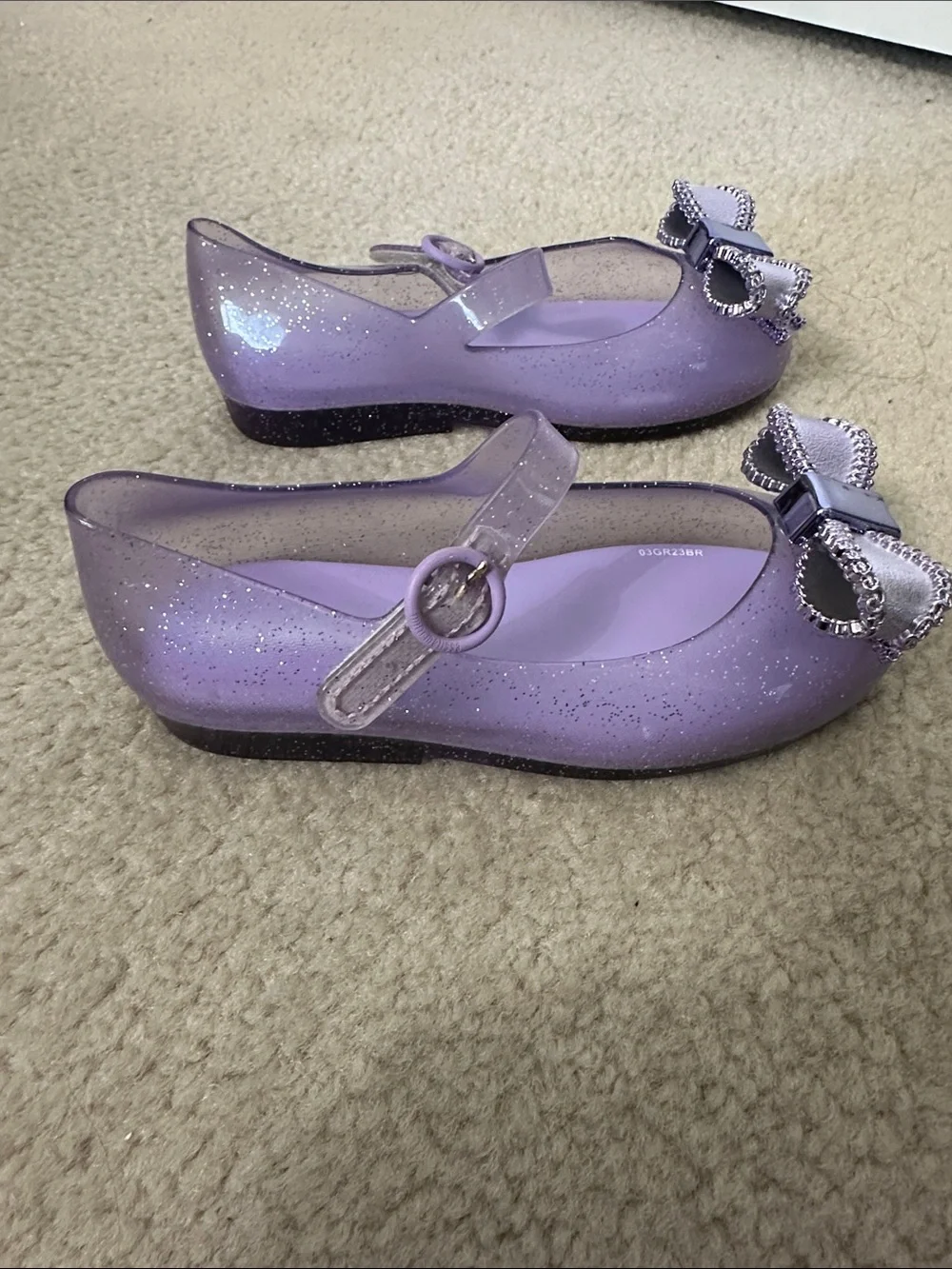 Mini Melissa shimmery purple